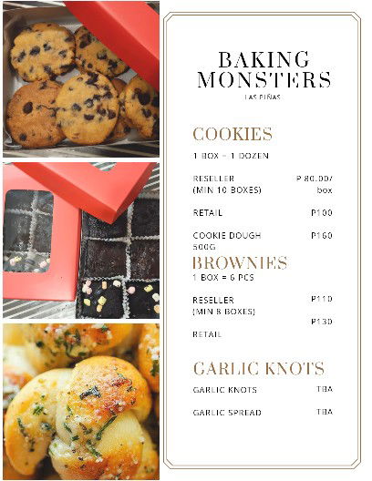 Cookies and Brownies for a cause