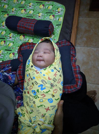 cerita kelahiran princessku ?