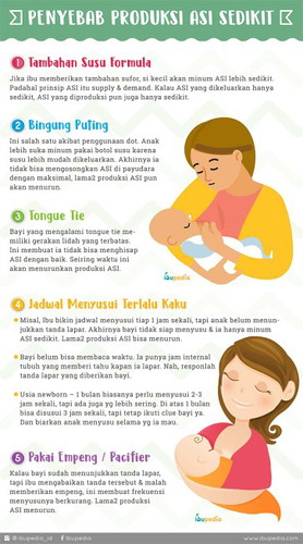 Penyebab ASI Sedikit