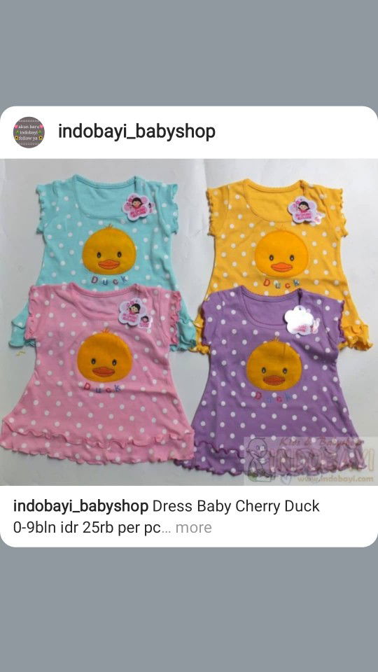 aneka dress baby unyu..