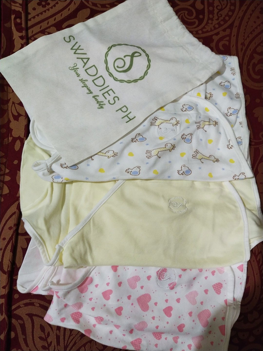 Original Swaddies pH swaddle Bundle Pack (3+1)