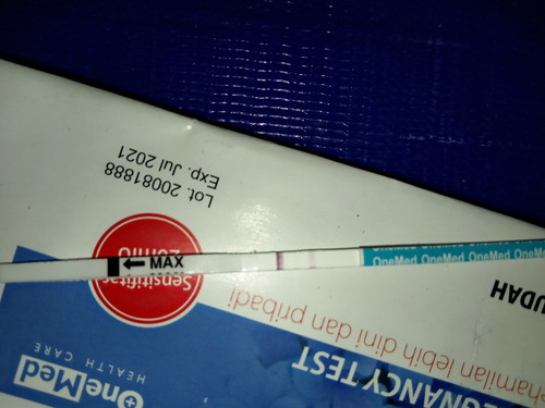 hasil testnya yang satu samar