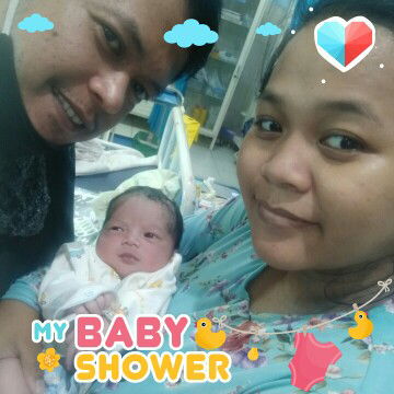 alhamdulillah lahir juga walau usia kehamilan di usg sudah 40w3d