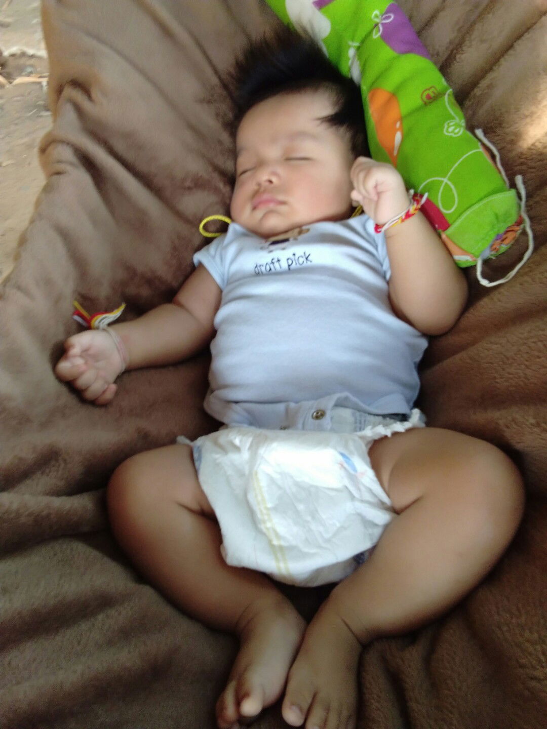 เครียดเส้นรอบศรีษะ+นน.ลูกเยอะเกินเกณฑท์