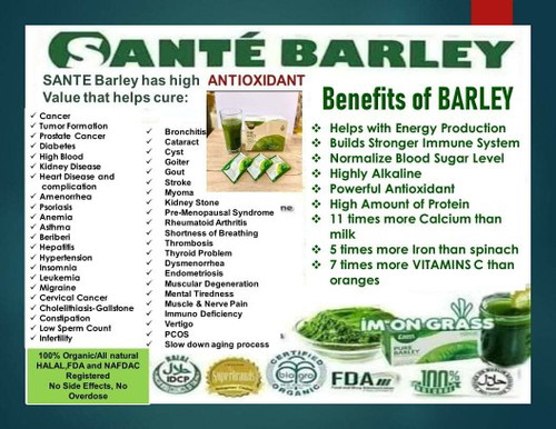 Sante Barley Juice 100% Organic