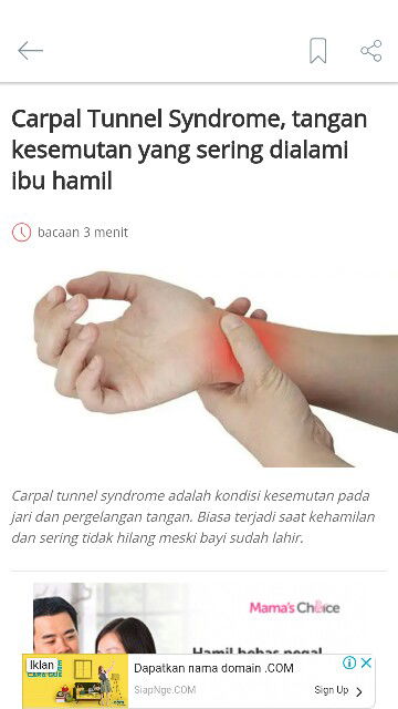 CTS bun ada yg pernah ngalamin?