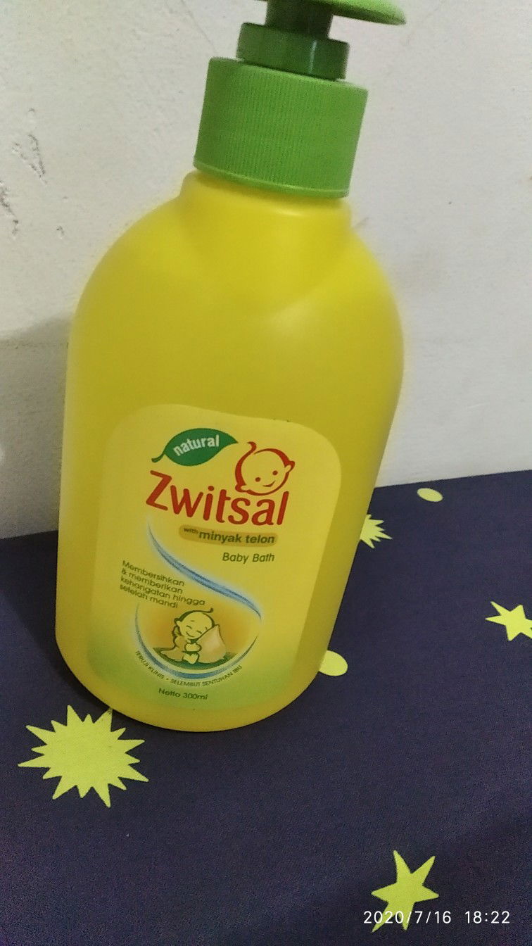 Sabun + minyak telon