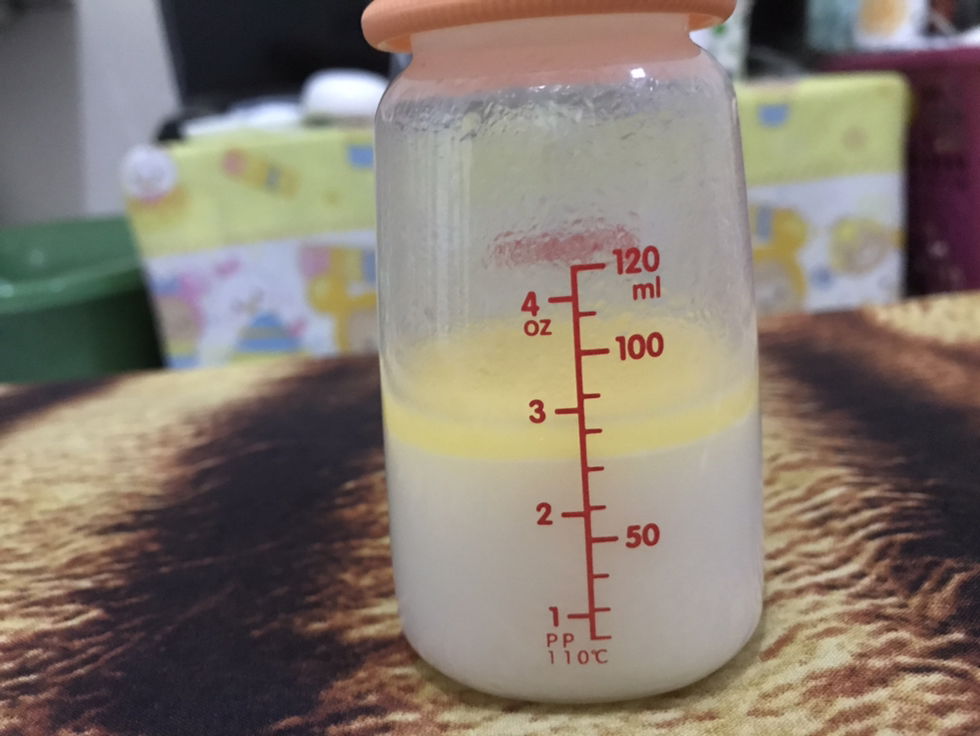 Lemak kuning di lapisan atas ASIP