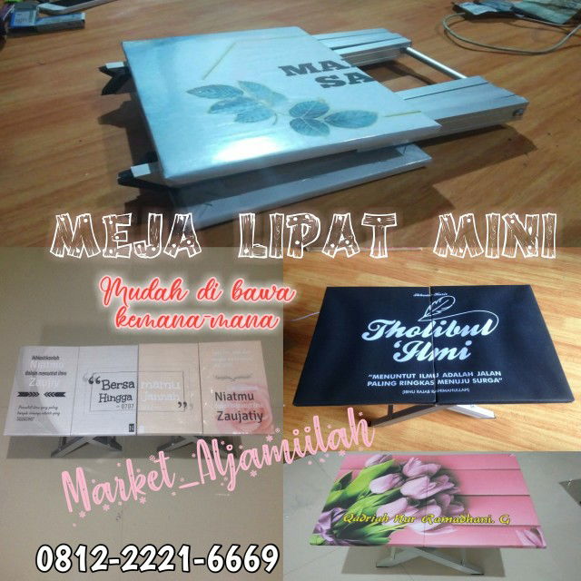 Meja mini lipat