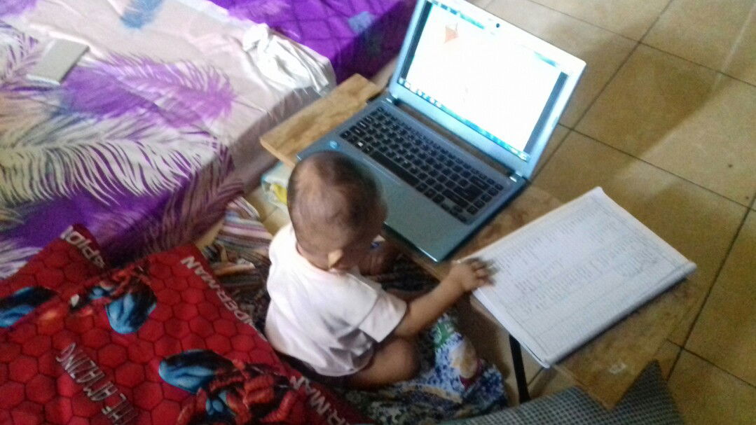 Masyaallah nak, digigit lagi....