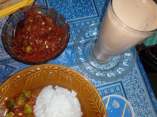 menu makan malam ini