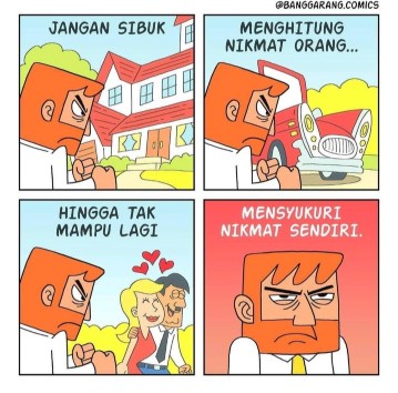 Jangan sibuk menilai orang lain lalu lupa menilai diri sendiri.