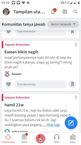 Hati hati para bunda