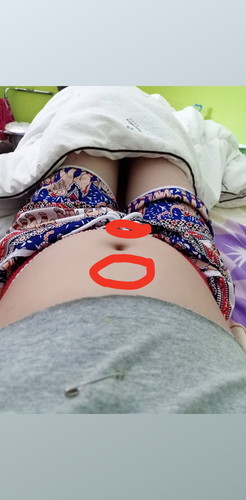 แม่ๆเจ็บตรงนี้ไหมค่ะ