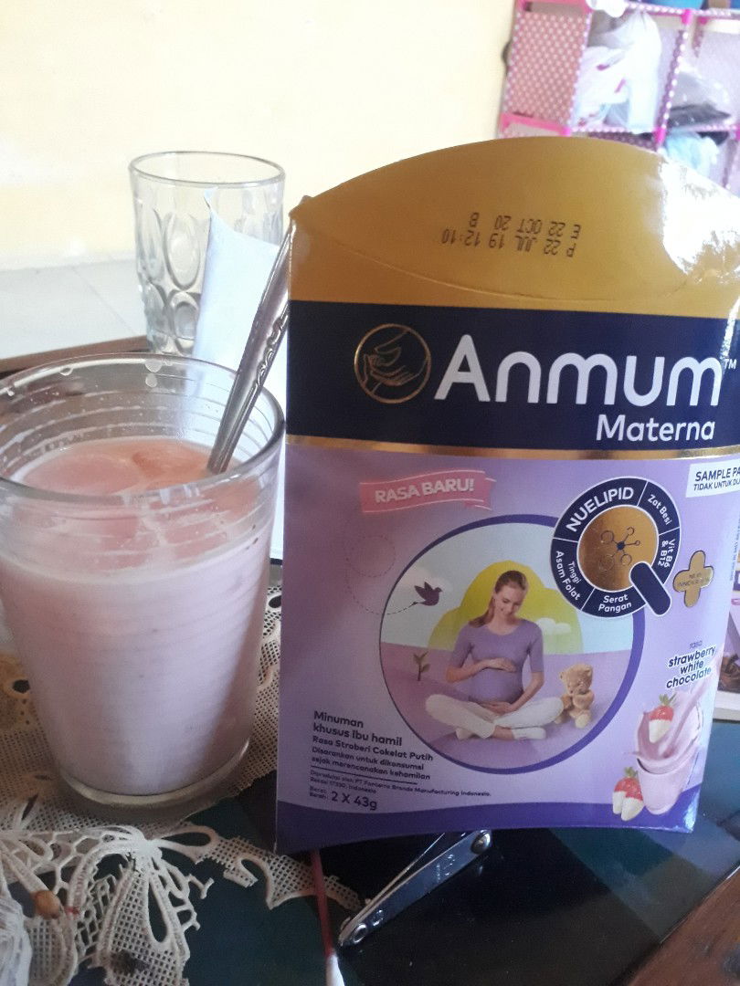 dapet sample gratis dari Anmum
