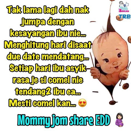 Kongsi EDD mommy