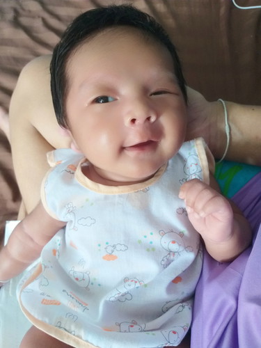 ลูกมีน้ำมูก หายใจคลืดคลาด