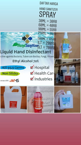 hand sanitizer