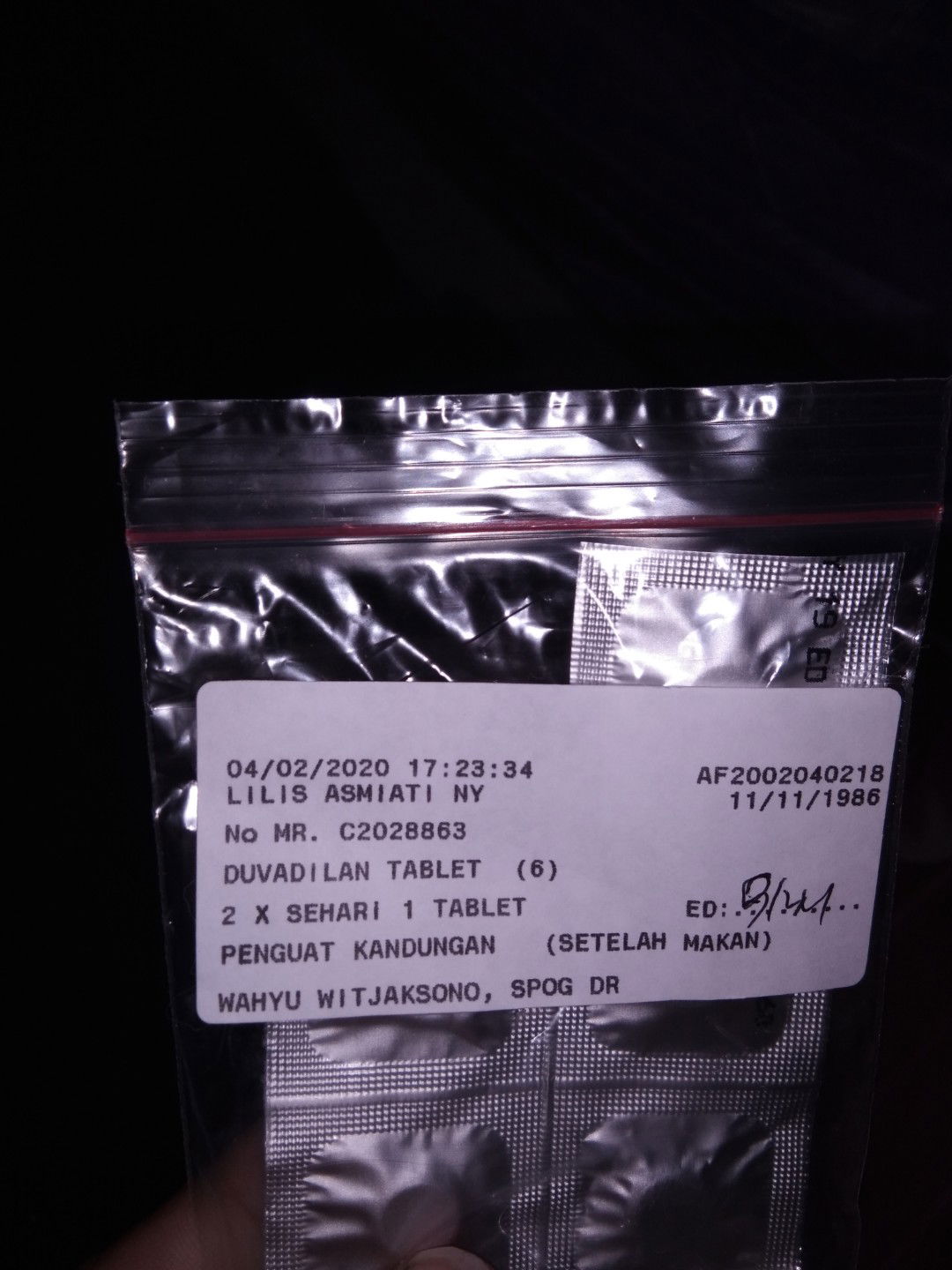 obat penguat lahir prematur