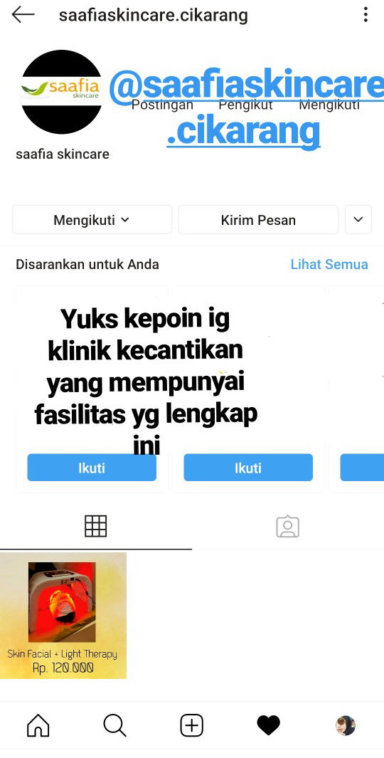 klinik kecantikan rekomended
