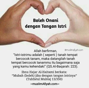 Onani dengan tangan istri