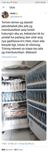 donasi asi wilayah jabodetabek