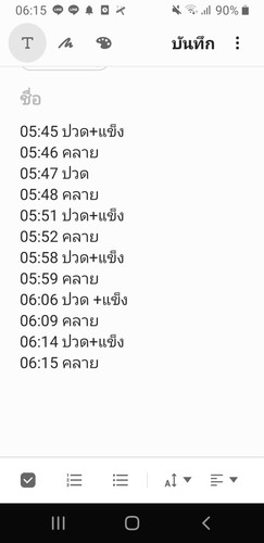แบบนี้คืออาการเจ็บเตือนหรือว่าเจ็บจริงค่ะ