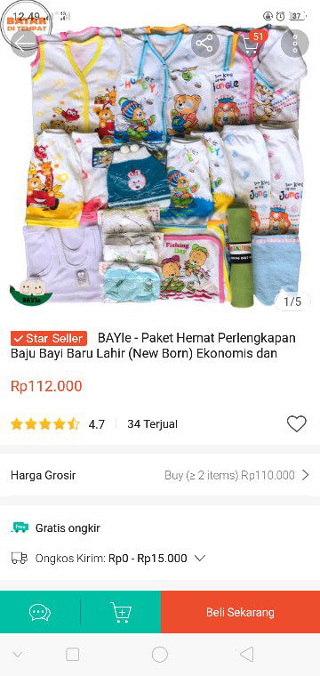 baju bayi