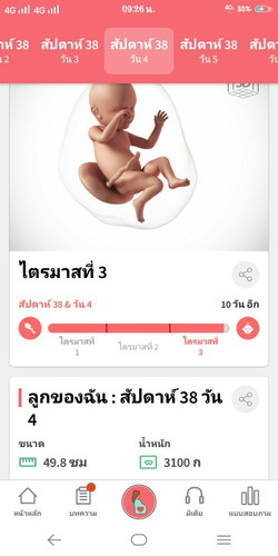 บ้านนี้กำหนดคลอด 1 พ. ค. ค่ะ