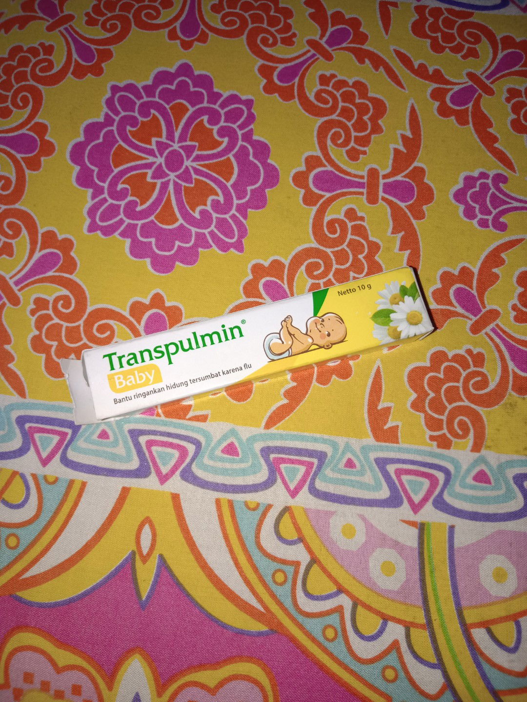 flu ,batuk (batuk tidak terlalu sering dan berdahak)