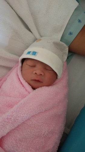 คลอดแล้วค่ะ38week