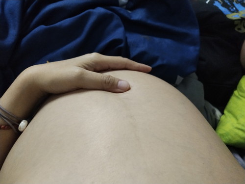 ไม่ต้องกังวลเรื่องขนาดท้องนะคะ