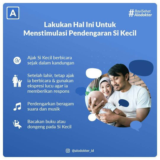 Stimulasi Pendengaran Baby