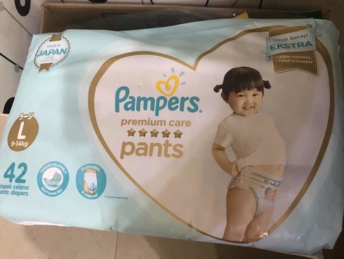 Jual Pampers Pants Size L 42 (bundle 2 packs)