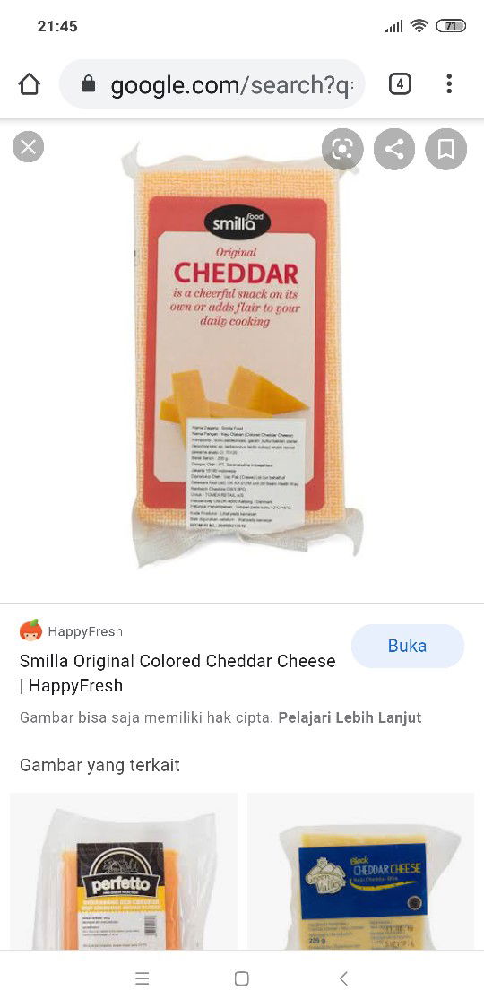 keju cheddar bumil