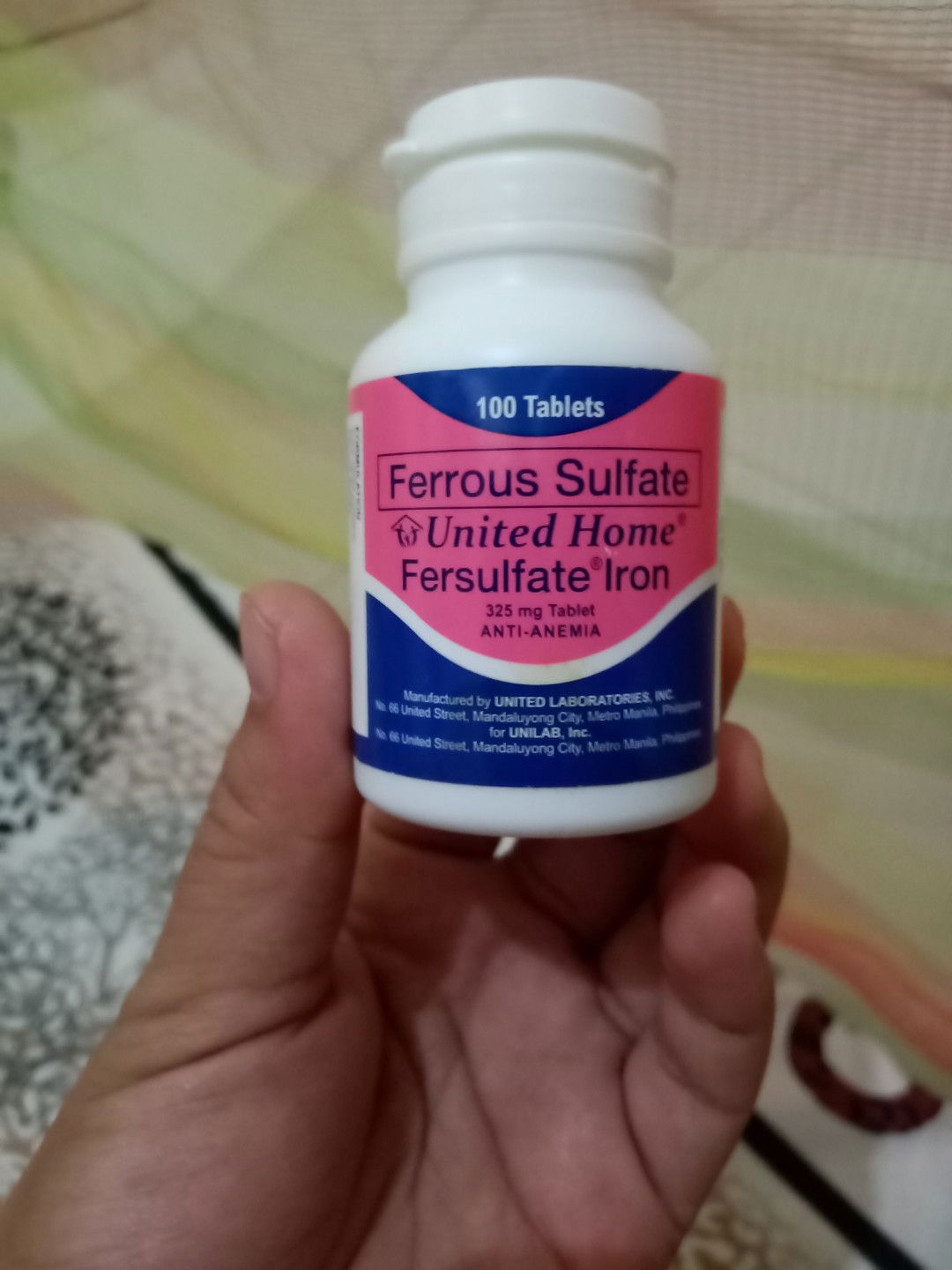 ferrous sulfate