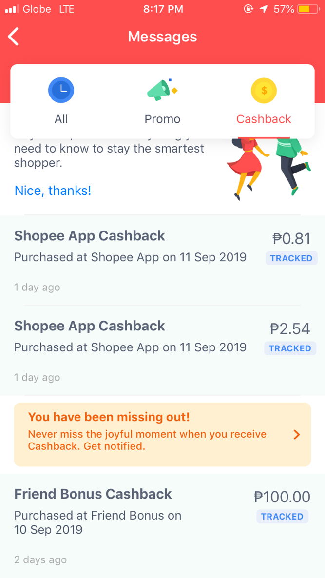LEGIT CASHBACK with SHOPBACK (100.00 FREE)
