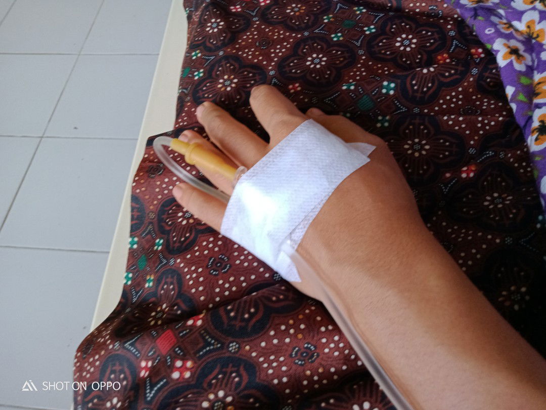 di opname juga akhir nya.