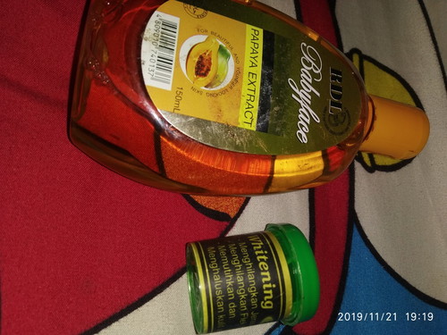 cream SP sama LDR pepaya