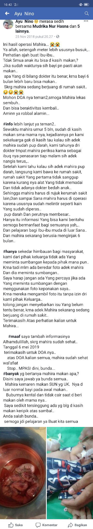 Pemberian MPASI Dini