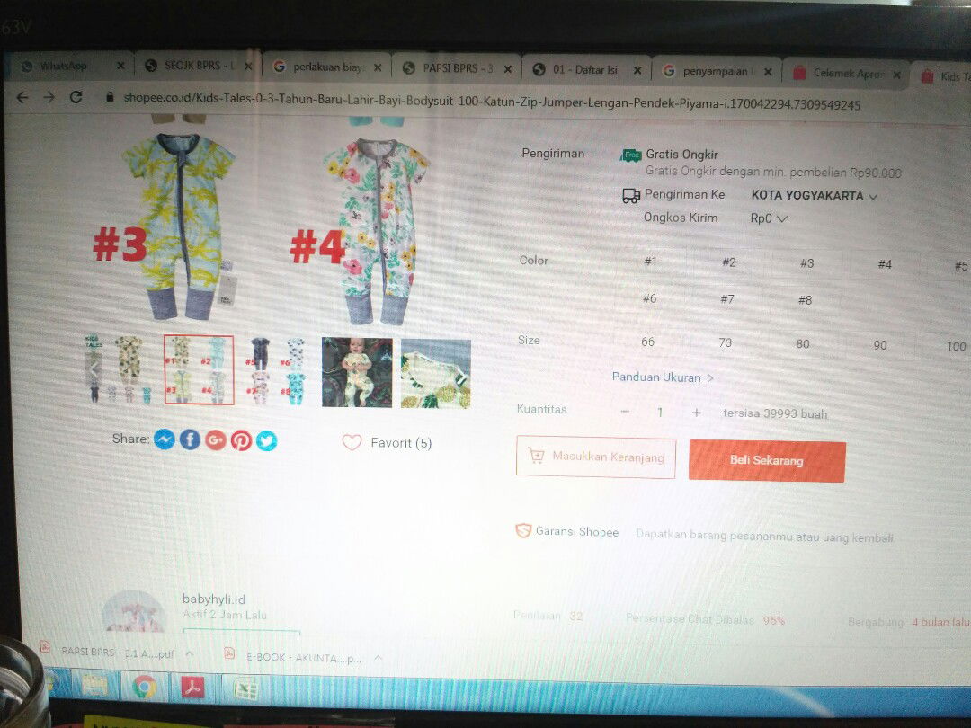 Niat belanja baju buat debay, endingnya nyangkut dibaju kakaknyaa ?