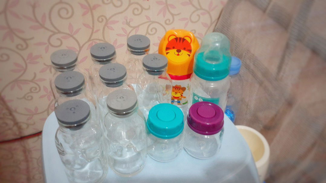 botol kaca asi - botol susu bayi