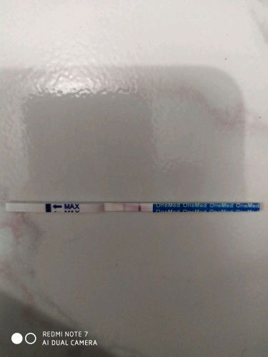 Test pack tp hasil masih samar.