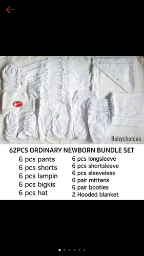 NEBORN CLOTHES: SHOPEE OR BACLARAN