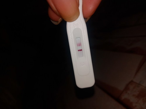 fainted p.t result(shadow) positive or negative?