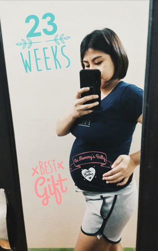 23 Weeks Bump.