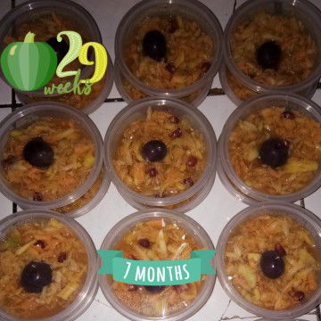 alhamdulillah rujak nujuh bulanan