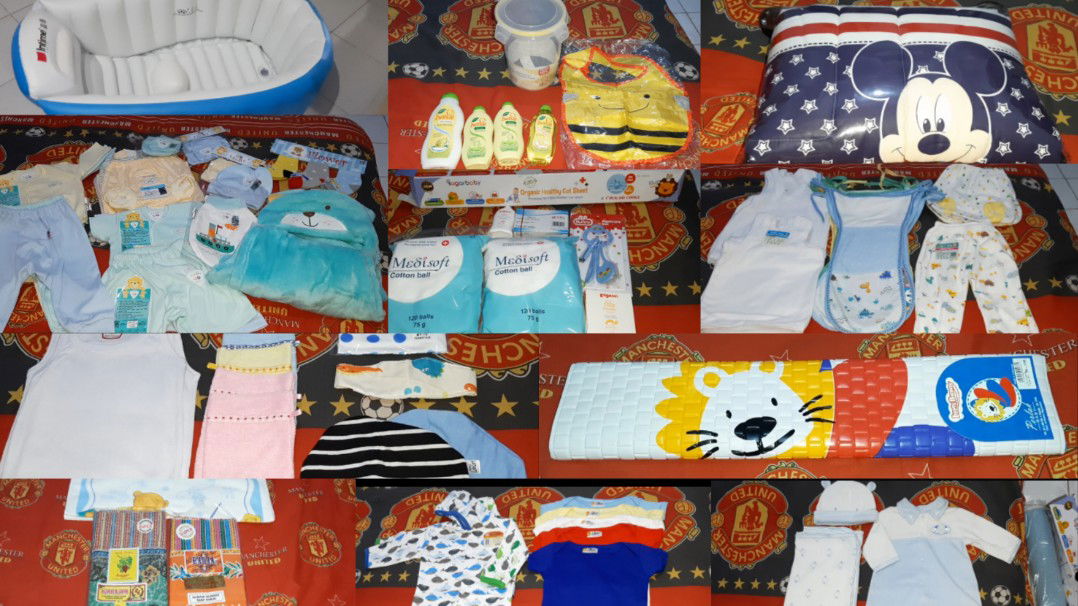 Persiapan kelahiran si kecil / perlengkapan new born (Part 1)
