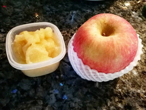 แอปเปิ้ลบด (ผลไม้หลังอาหารค่ะ)