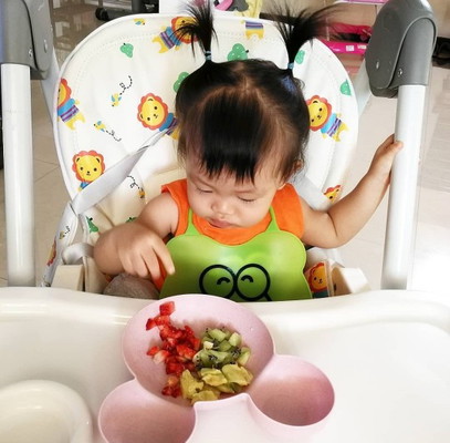 ผลไม้หลังอาหารเช้า